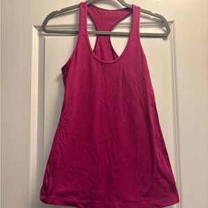 Lululemon Women’s Racerback Tank Top - Magenta Size 8